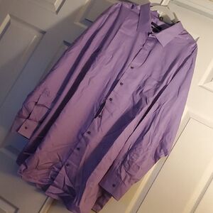 #19-Men's Purple Dress Shirt